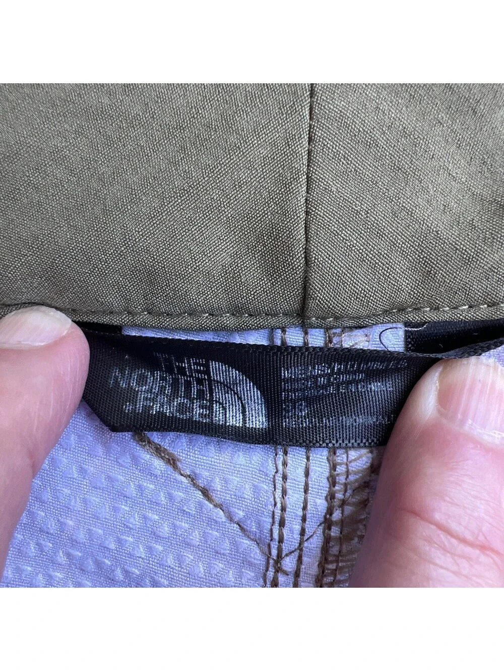 The North Face Men’s 38 Plaid Performance Golf Hiking Shorts Flat Front CFX0